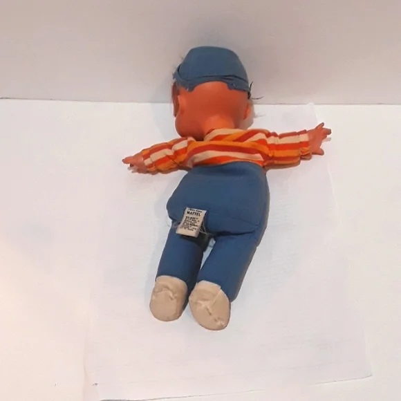 RARE VINTAGE 1970s MATTEL BABY BEANS BIFFY BOY DOLL